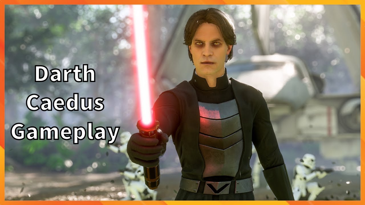 Darth Caedus Gameplay Star Wars Battlefront 2