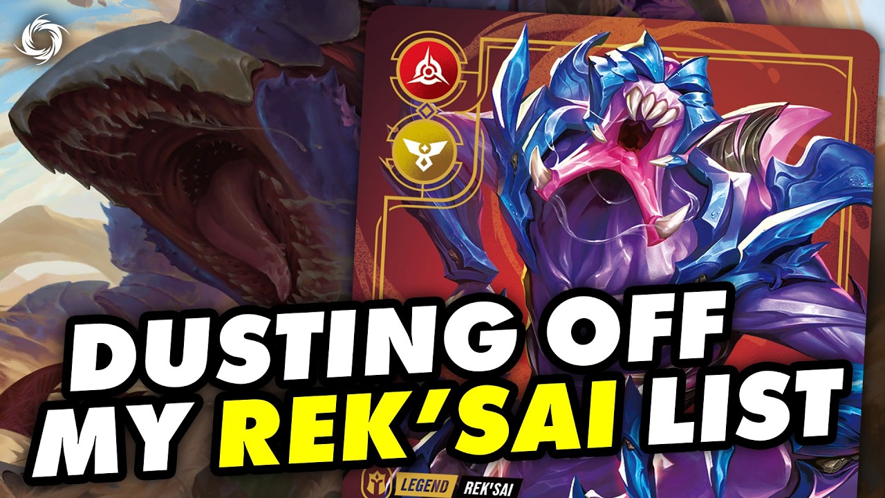 Dusting off my REK'SAI deck for Unleashed! | Riftbound Unleashed