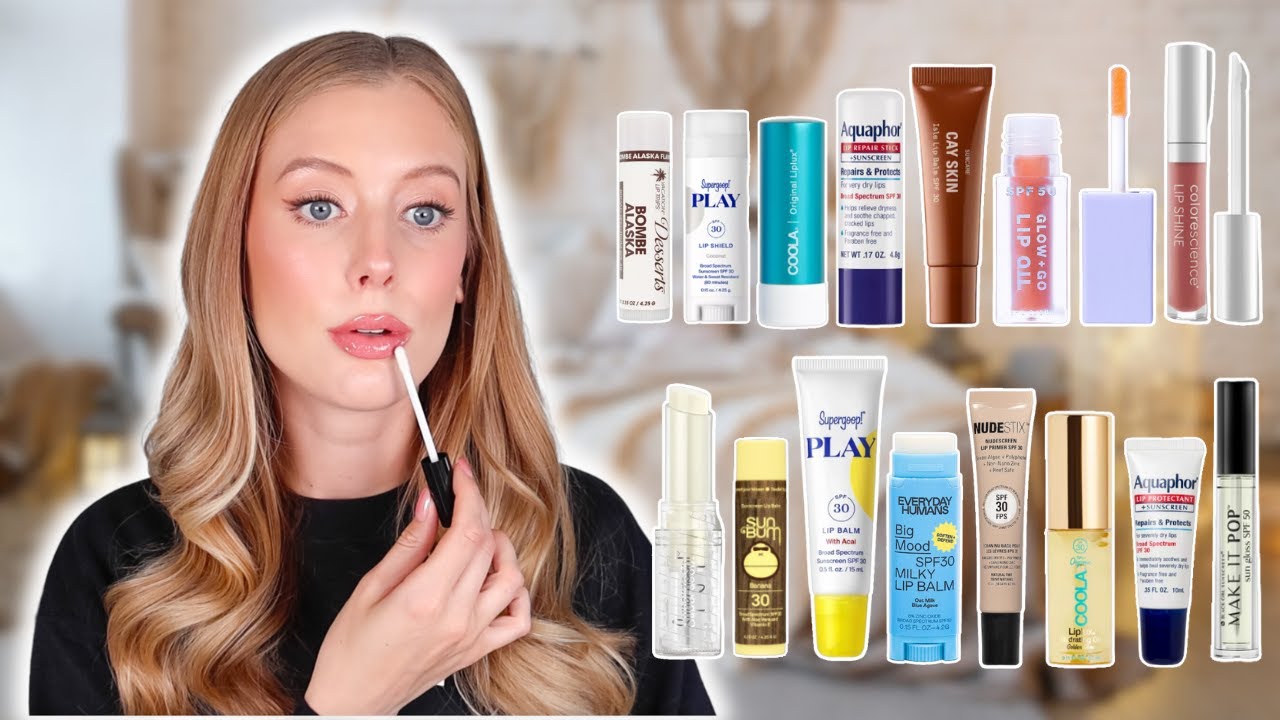 I Found The Best Lip Sunscreen! Lip SPF Showdown
