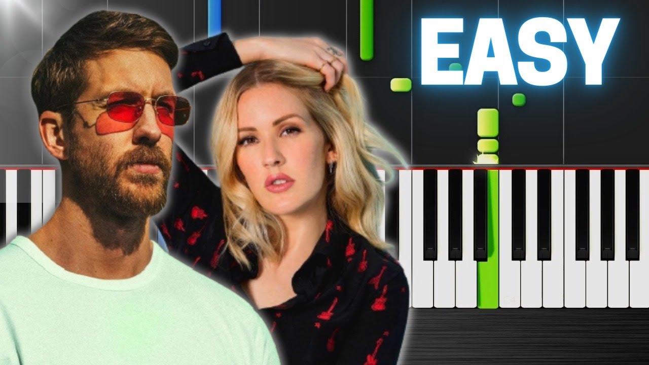 Calvin Harris, Ellie Goulding - Miracle | EASY Piano Tutorial