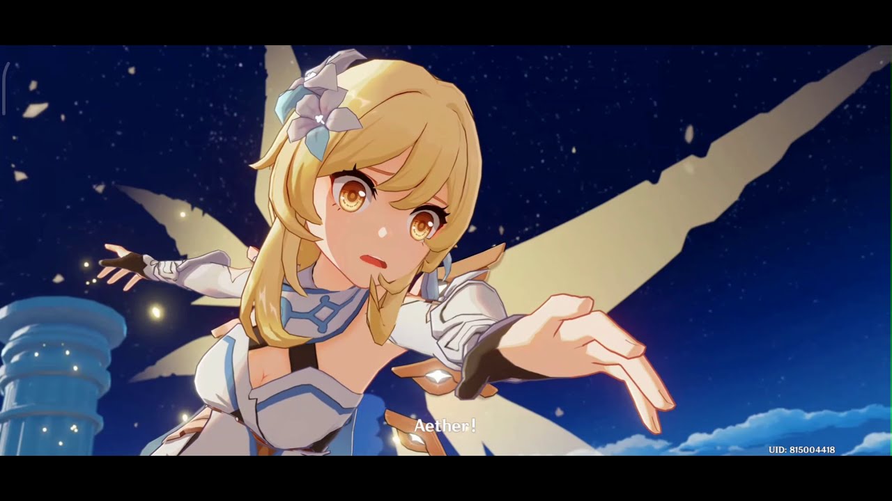 Genshin Impact - Opening Cut Scene (Female Version - Lumine)