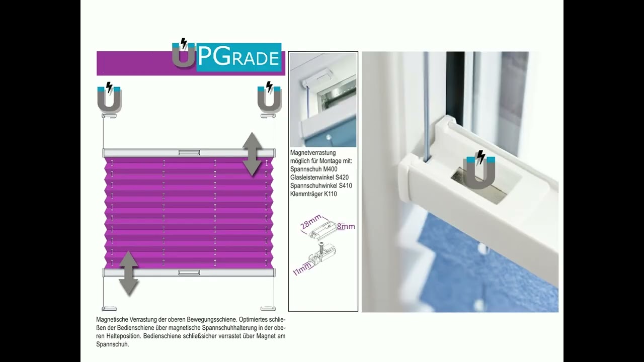 Plissee VS2 nach Maß #plissee #information #homedecor #inneneinrichtung #montage #