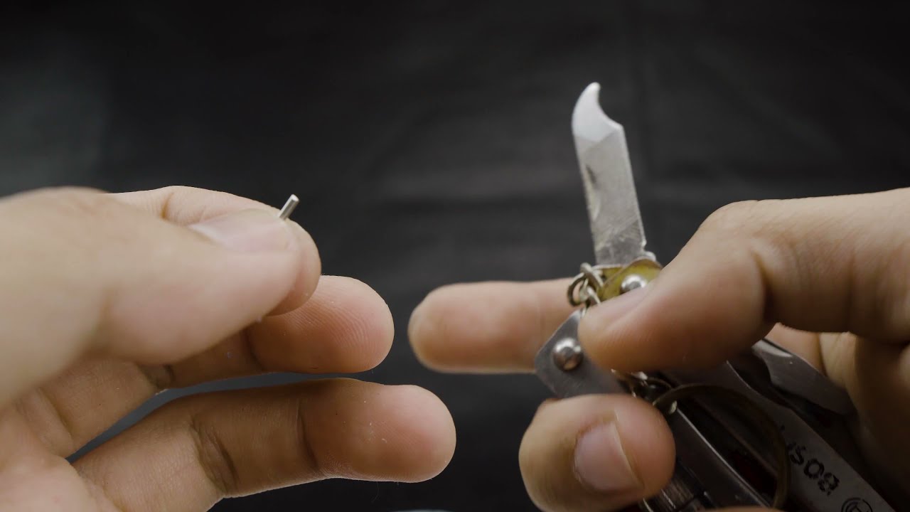 [Easy Gunpla Repair] How to fix a broken peg.