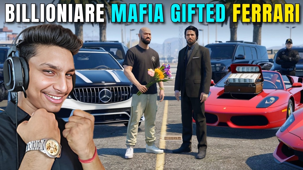 BILLIONAIRE MAFIA GIFTED ME A SUPERCAR || GTA 5 GAMEPLAY