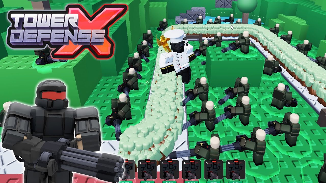 Tower Defense X Обновление Juggernaut.. | ROBLOX