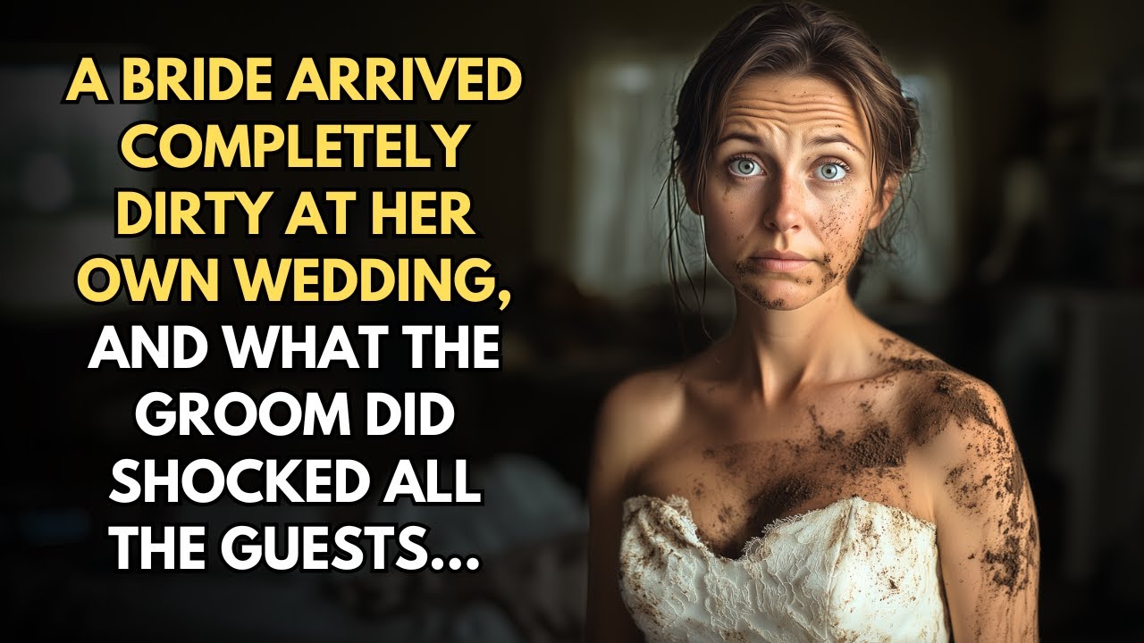 A BRIDE ARRIVED COMPLETELY DIRTY AT HER OWN WEDDING, AND WHAT THE GROOM DID...