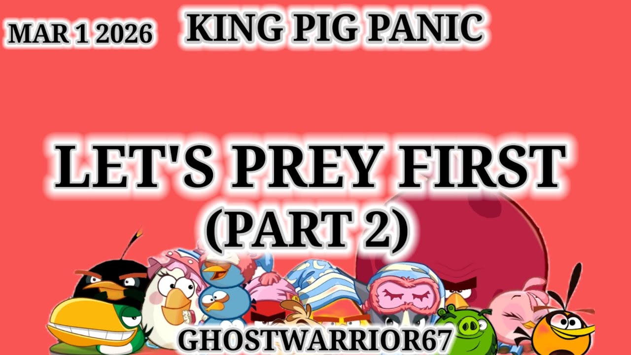 Angry birds 2 King Pig Panic 2026/03/1 & 2026/03/2 Never too big, after Daily Challenge