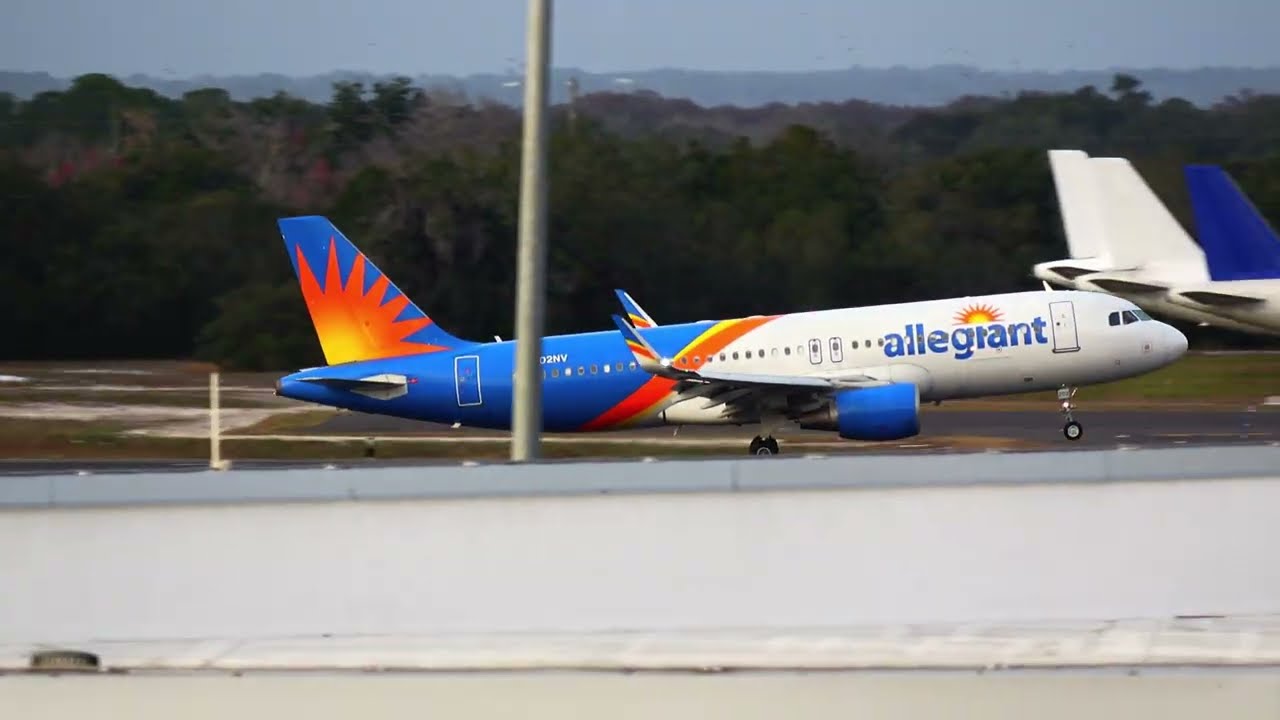 (4K) PLANESPOTTING ORLANDO SANFORD AIRPORT #aviation #airplane #aircraft