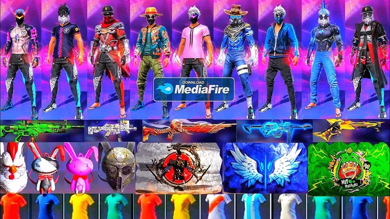 MELHOR PACK INSTAPLAYER DE TEXTURA FREE FIRE 2022 (LINK DIRETO) - PACK DE TEXTURA 3D TEXTURA FF