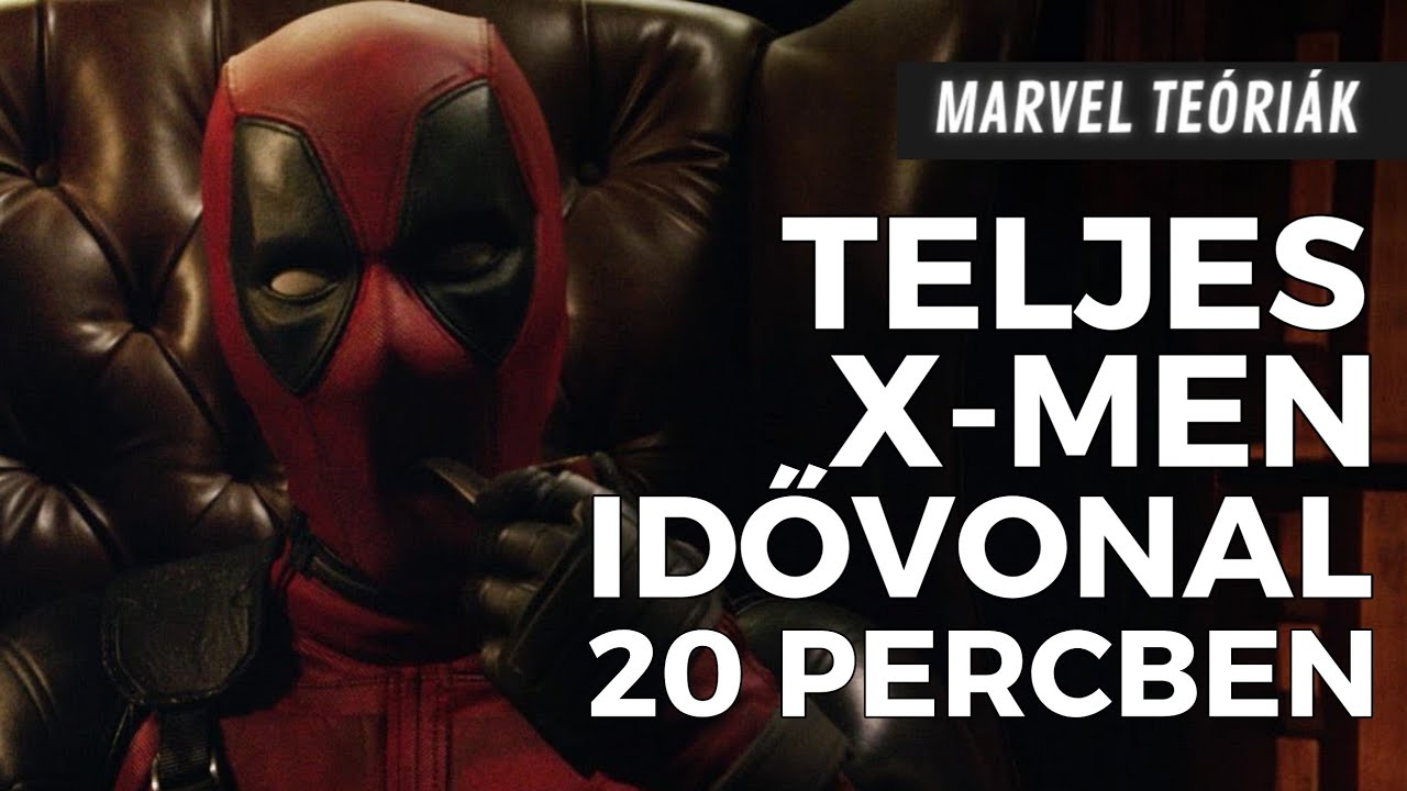 A TELJES X-Men idővonal 20 PERCBEN!
