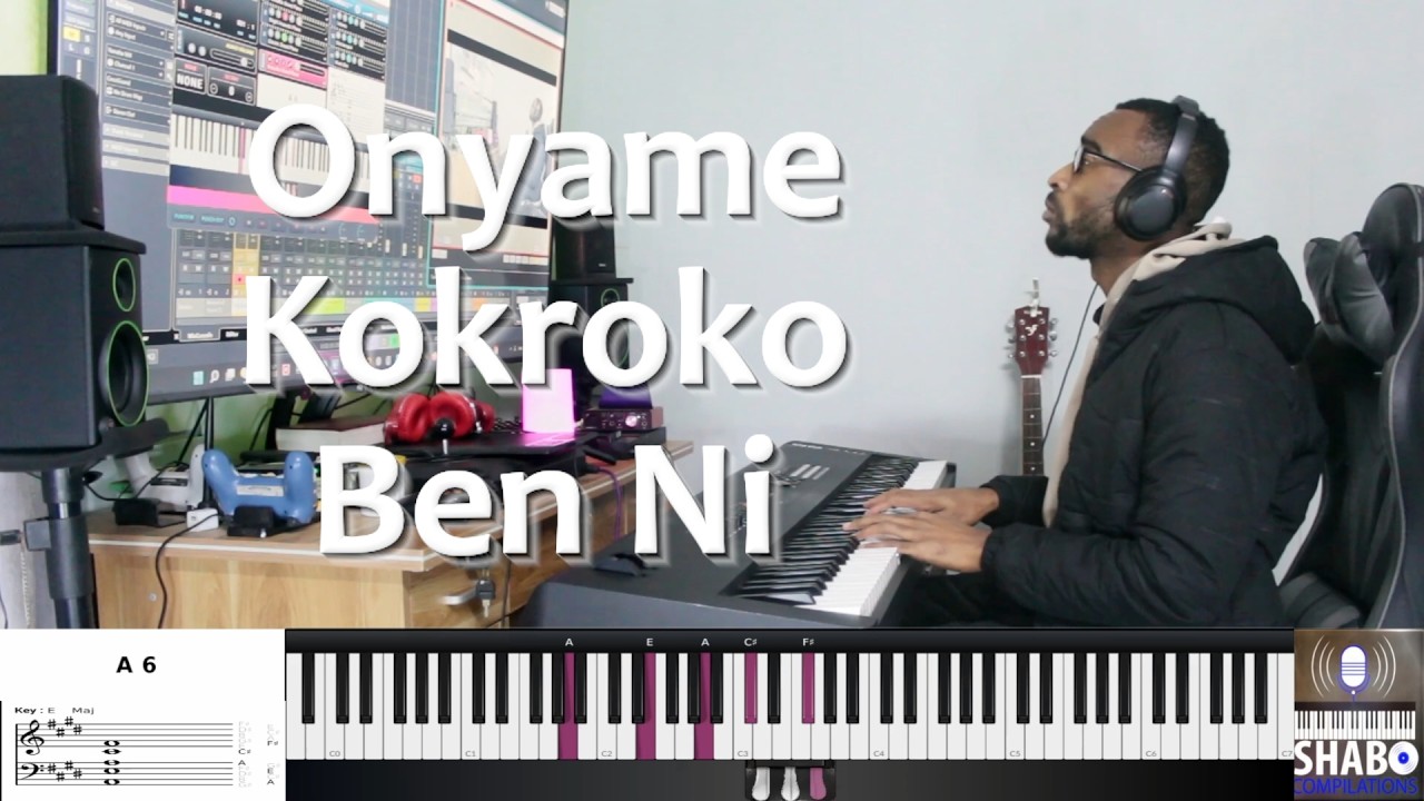 Onyame Kokroko Ben Ni - Piano (Reharmonized) || Ghanaian Christian Music