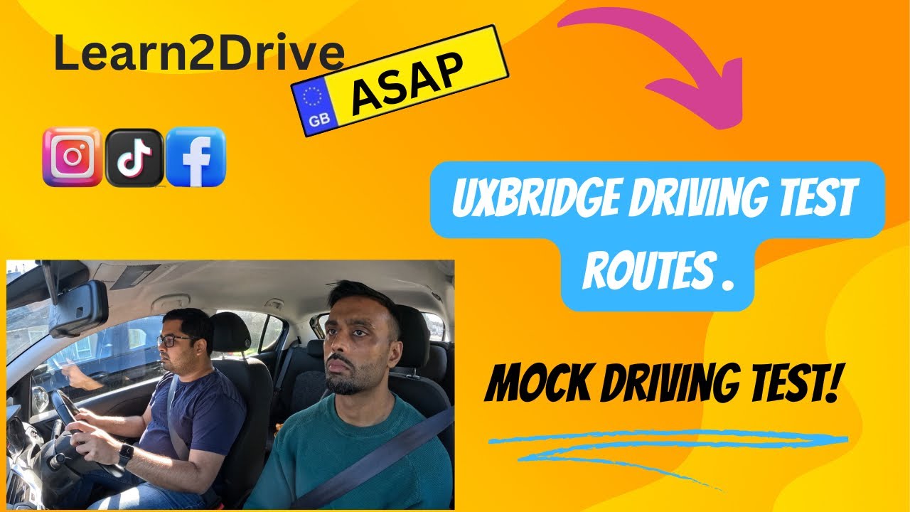 Mock Driving Test | Uxbridge Driving Test Routes | Real Test Routes & Tips