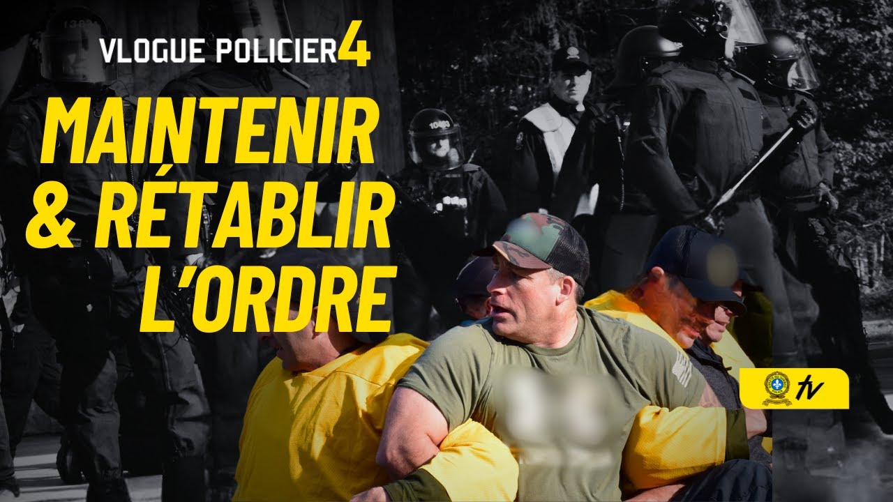 À la manifestation | SQtv Vlogue policier S.4 Ép.02