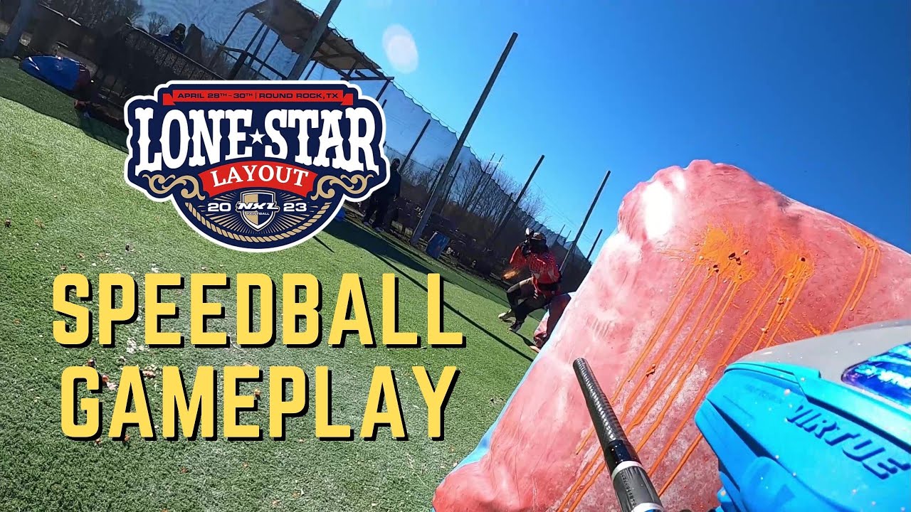 Sunday at Pevs Paintball | Snake Speedball Gameplay | 2023 Lone Star NXL Layout