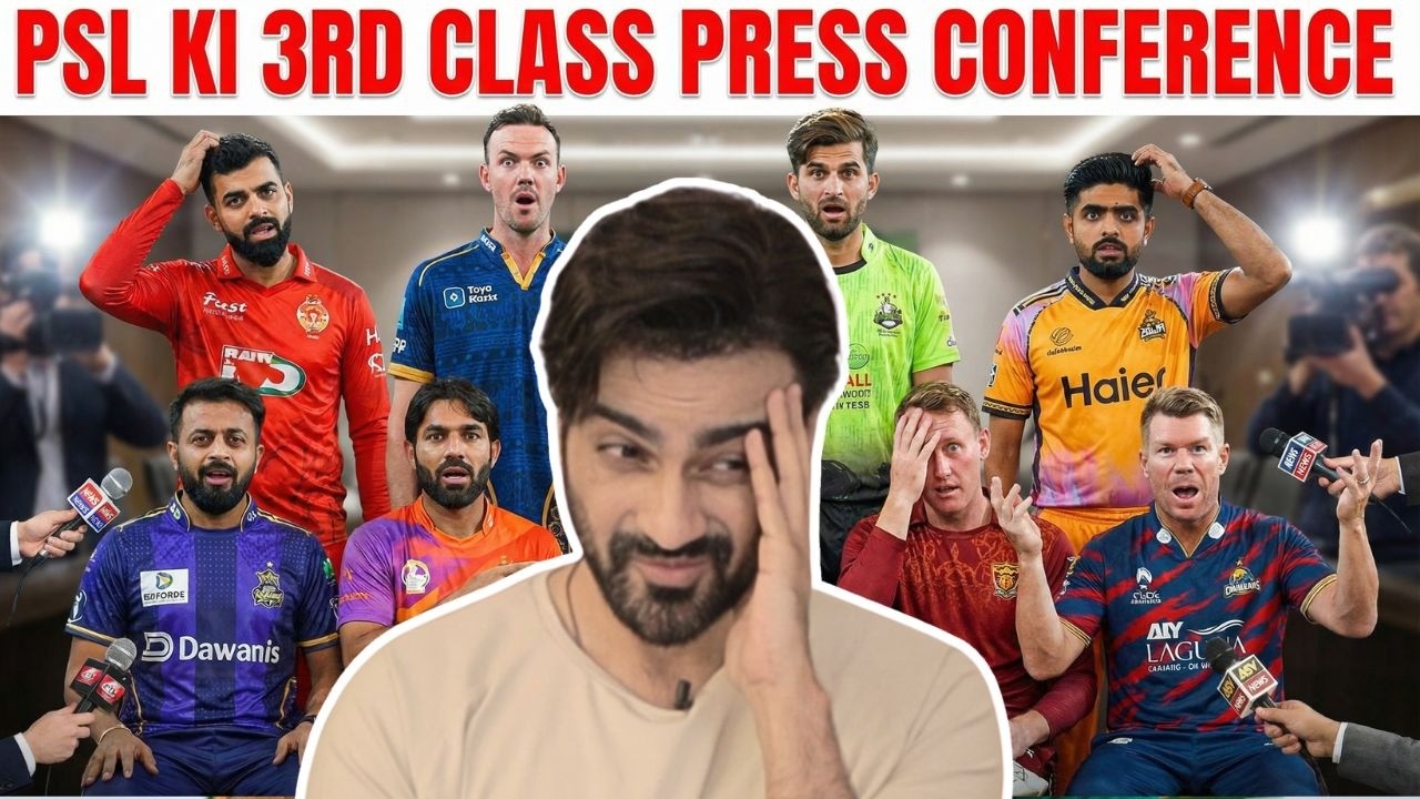 Aik aur Third Class Press Conference by PSL! ep 855