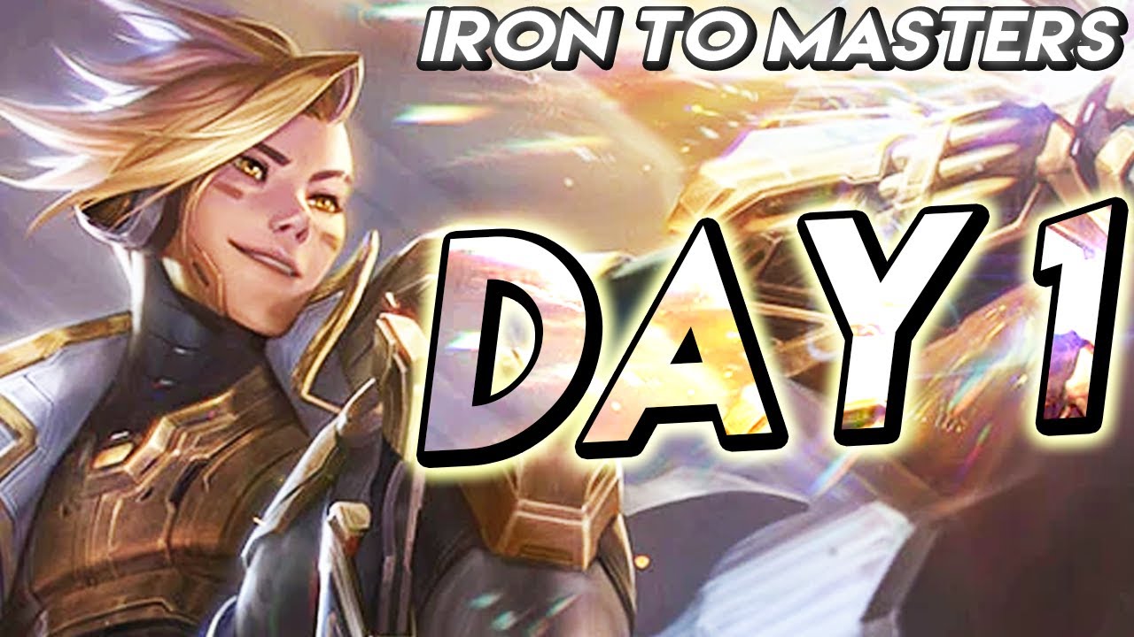 IRON TO MASTERS EZREAL CHALLENGE - DAY 1 HIGHLIGHTS