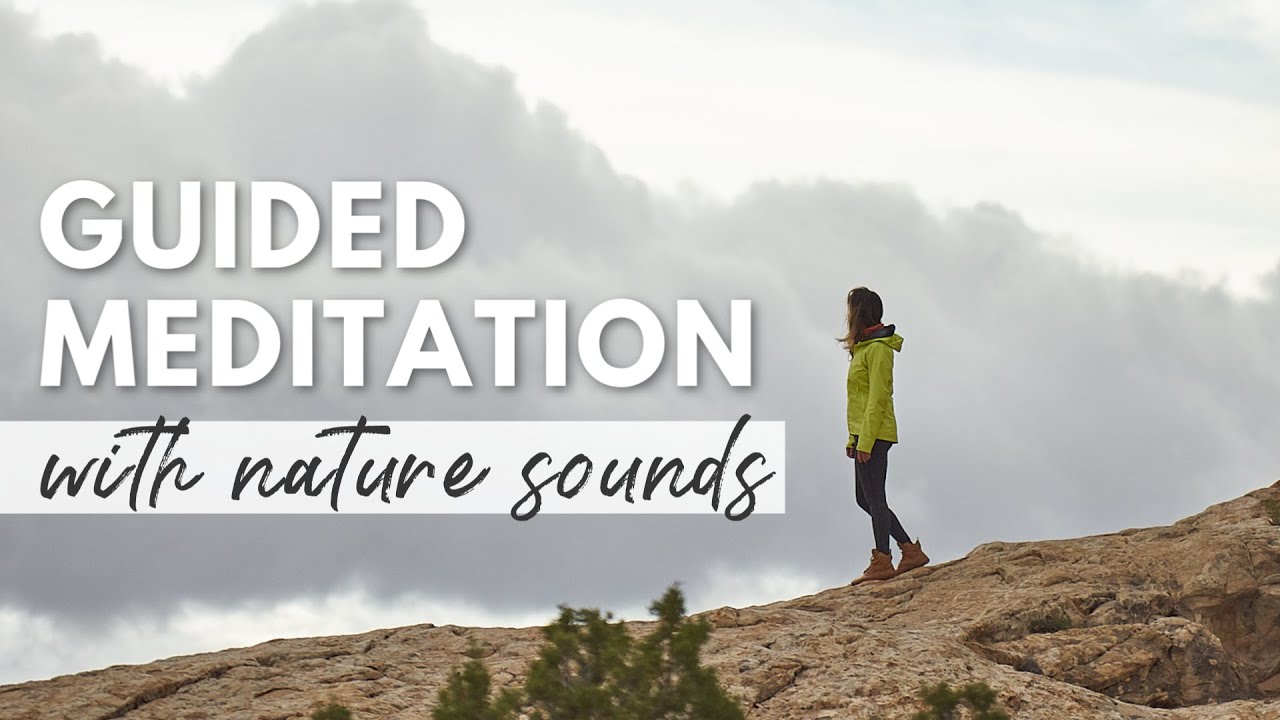 Short Guided Meditation with NATURE SOUNDS for Relaxation