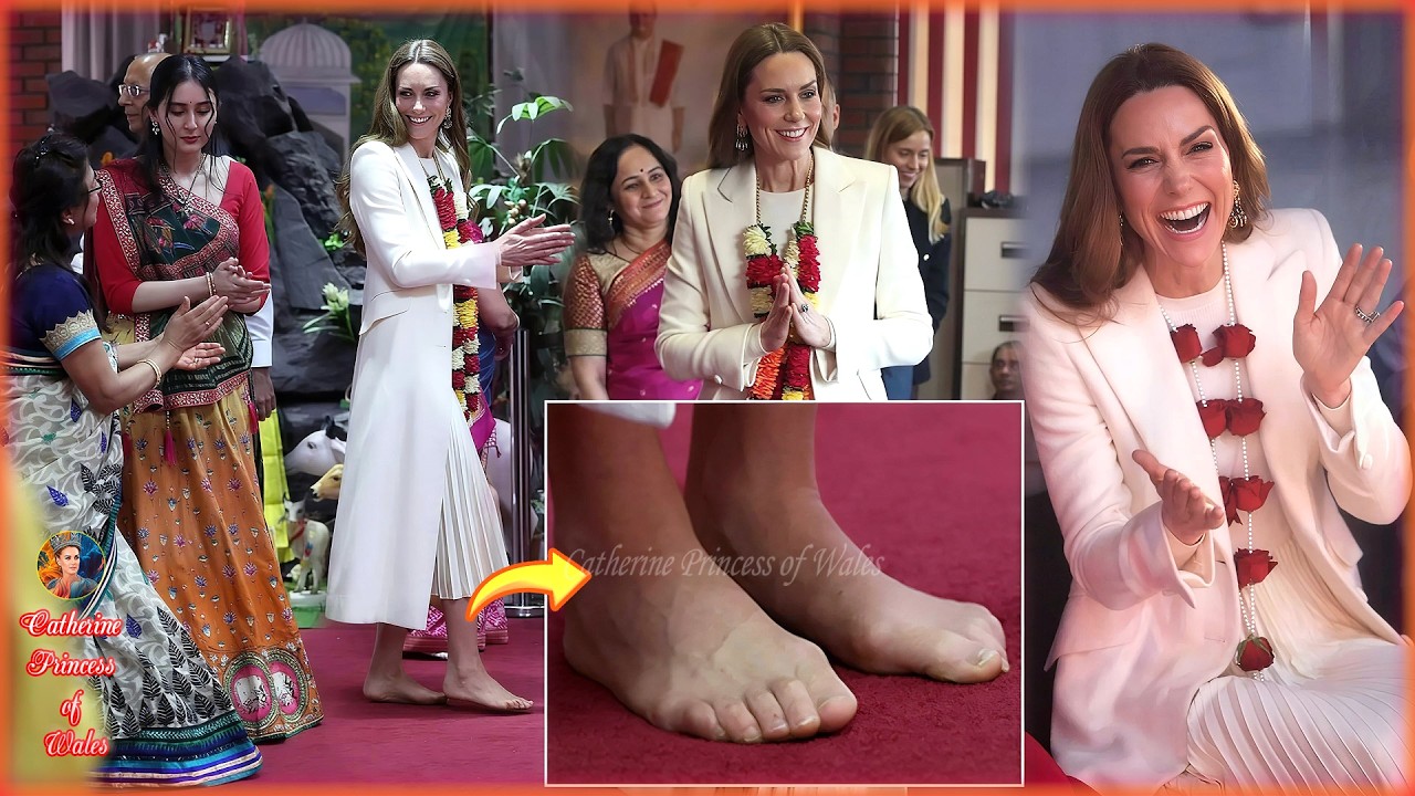 Catherine Goes Barefoot And Shows Off Joyful Bollywood Dance Wins Hearts In Leicester