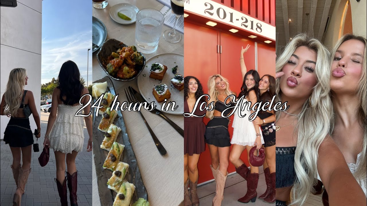 24 hours in LA: First Video + Brand Trip ♥️