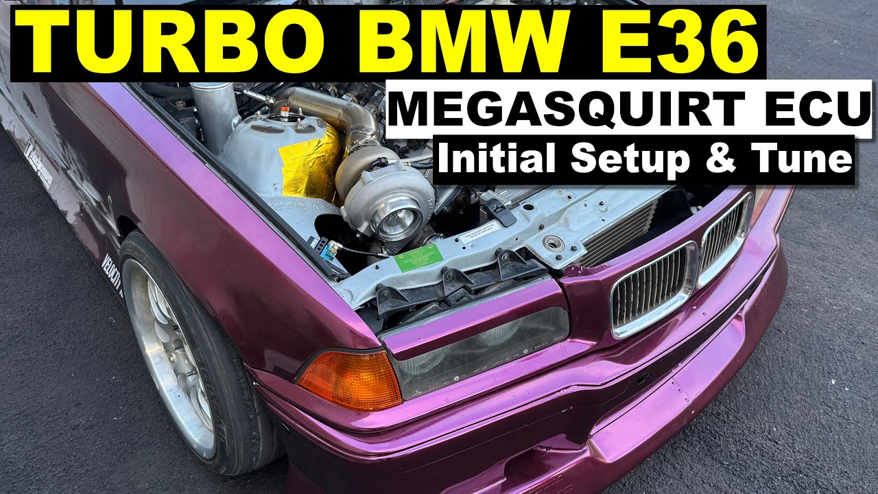 Tuning A Turbo BMW E36 With A Megasquirt MS3Pro PnP ECU