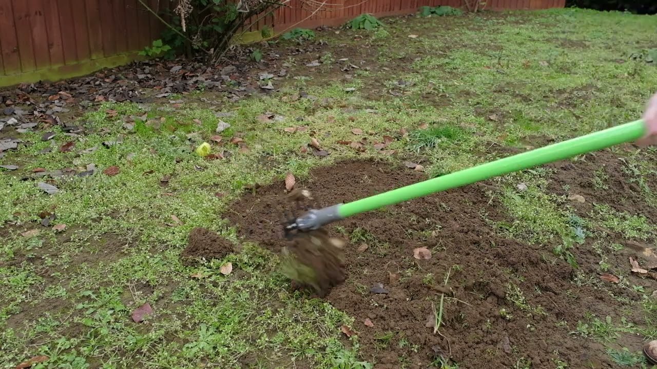 The Grumpy Gardeners Monster Hoe Multitasks