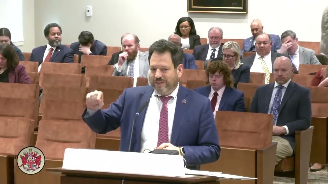 Senator Surovell Presents Virginia Clean Energy Bank Bill (SB225)