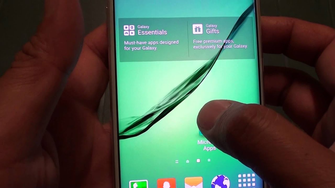Samsung Galaxy S6 Edge: How to Delete a Folder From the Home Screen