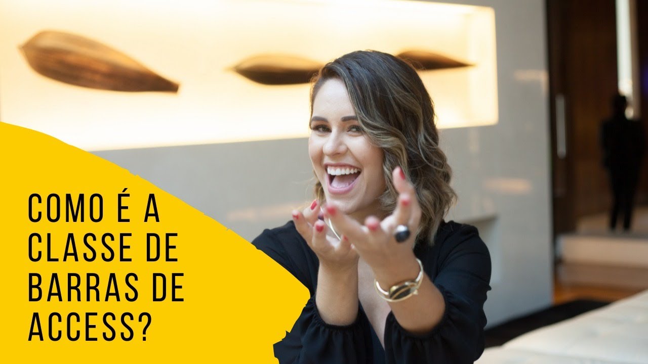 Como &eacute; o Curso de Barras Access ? Aula presencial e materiais