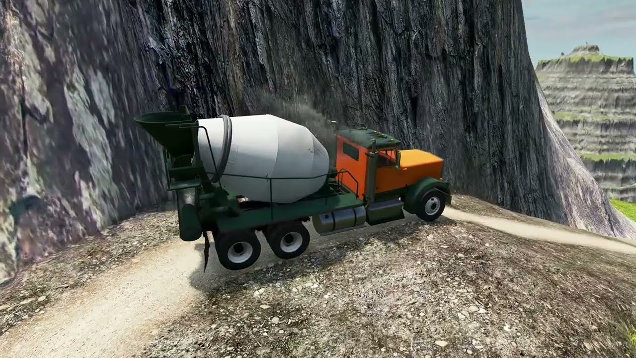 Cars vs Large Water Hole - BeamNG.drive
