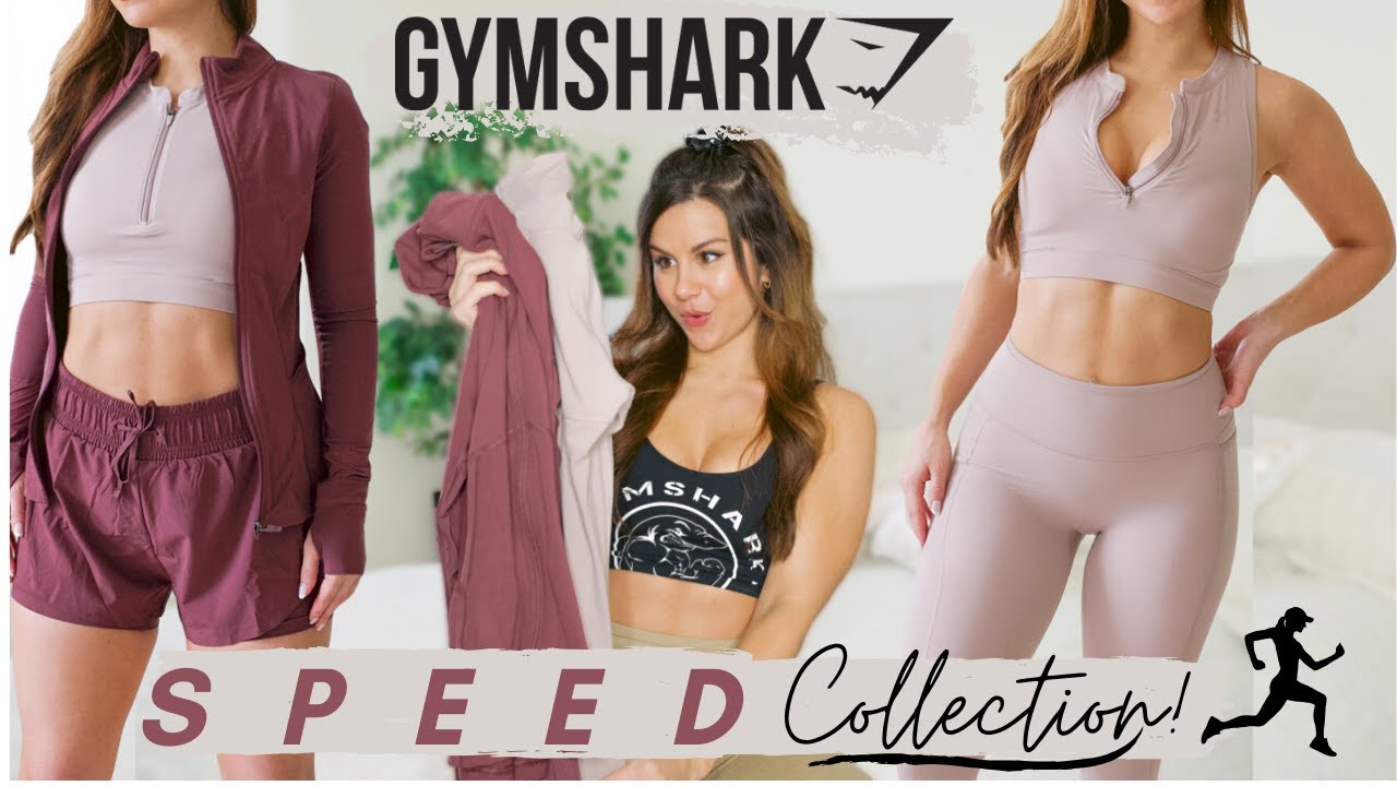 GYMSHARK SPEED REVIEW TRY ON HAUL LEGGINGS UNSPONSORED 2020 | ASHLEY GAITA