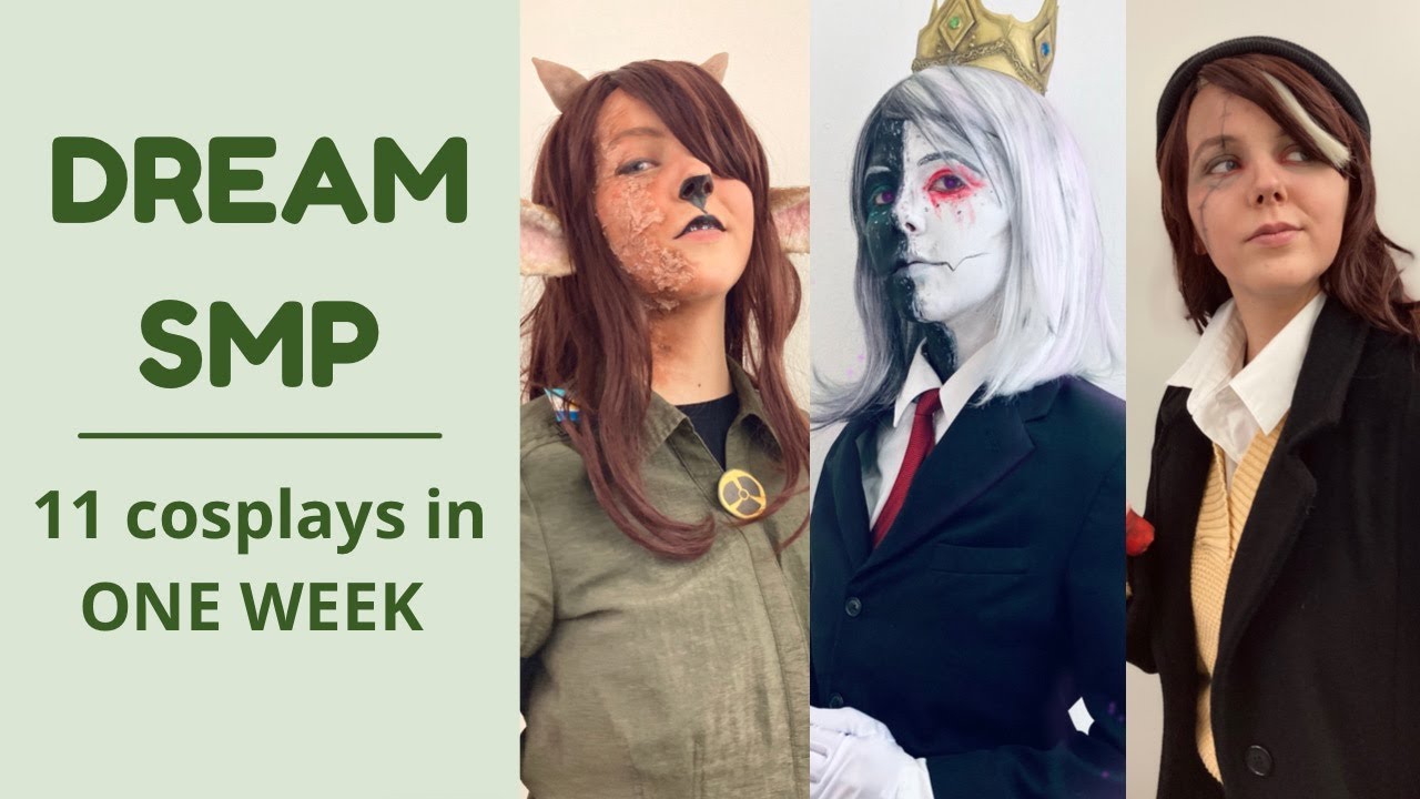 Making 10+ Dream SMP cosplays in ONE WEEK!