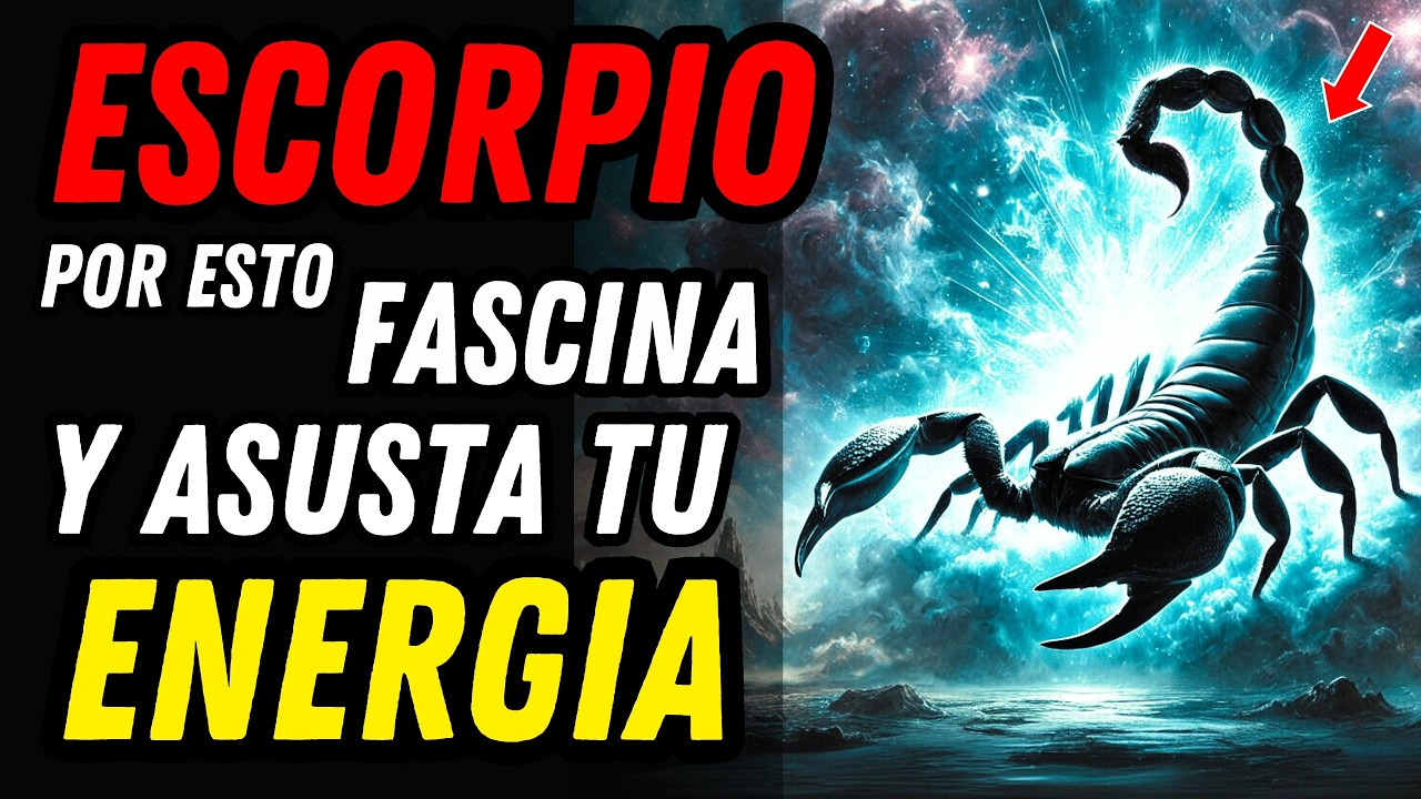 ESCORPIO POR ESTO TU ENERGÍA ES LA MÁS TEMIDA Y PODEROSA ♏🦂 ¡Del Zodiaco!