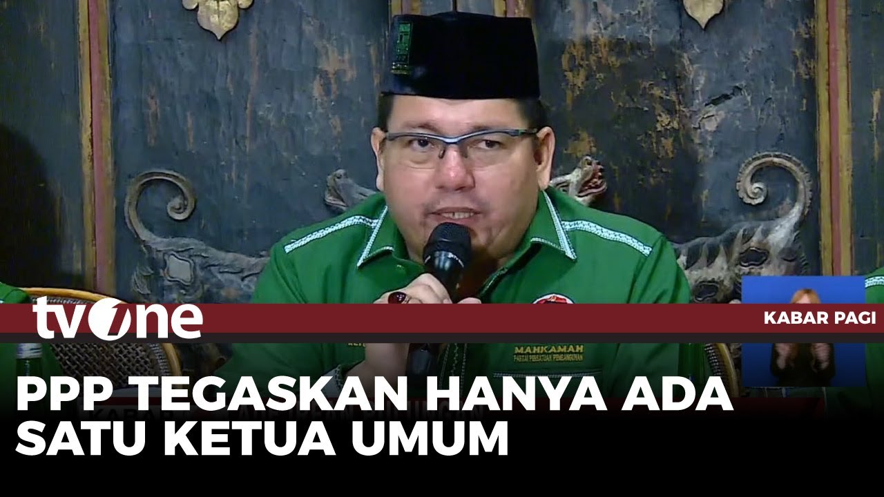 Mahkamah Partai Tegaskan Tak Ada Dualisme di Internal PPP | tvOne