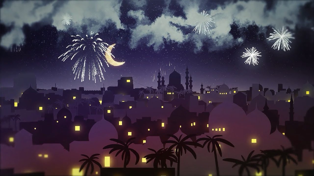 Eid Al Fitr Greeting Animation - After Effects Template