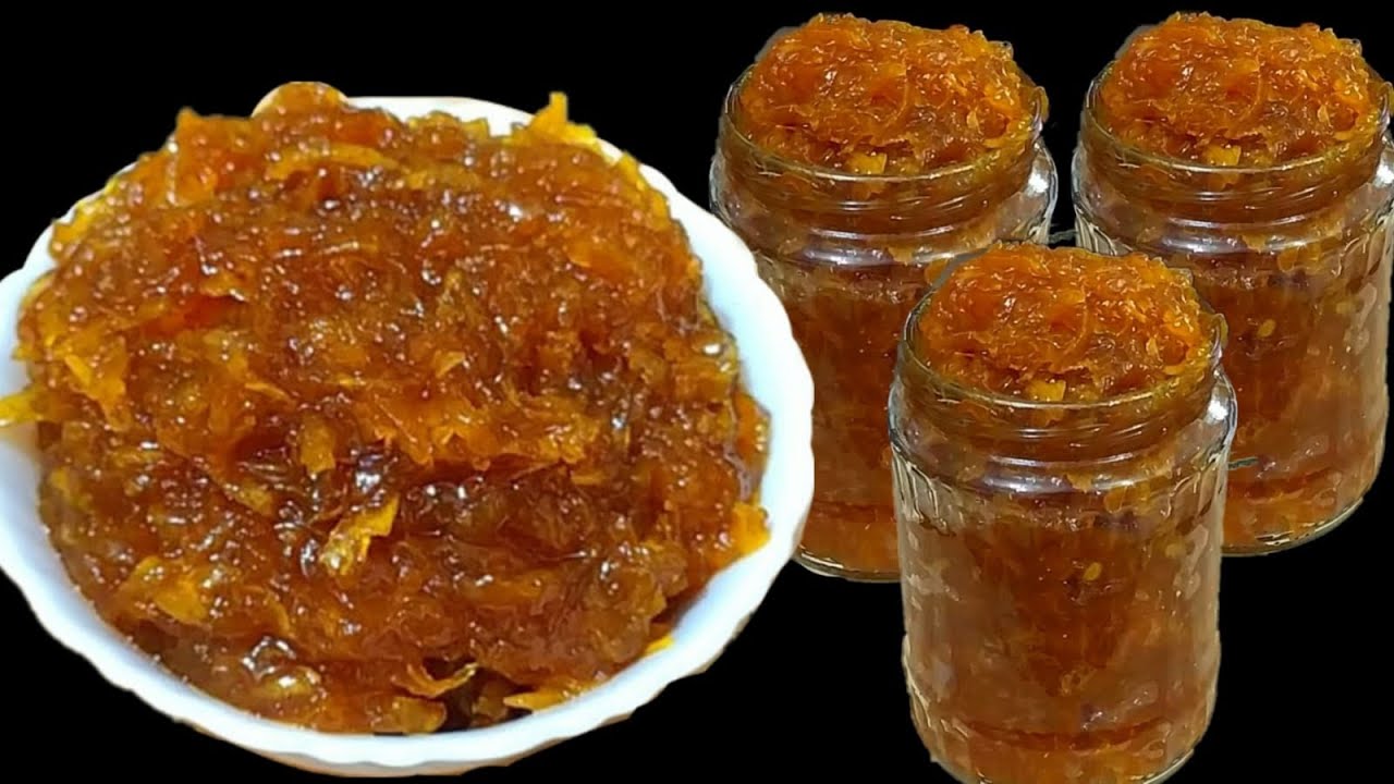 आम का मुरब्बा या मीठी चटनी या छुन्दा जिसे साल भर स्टोर करें/Aam ka chunda/Instant Raw mango chunda