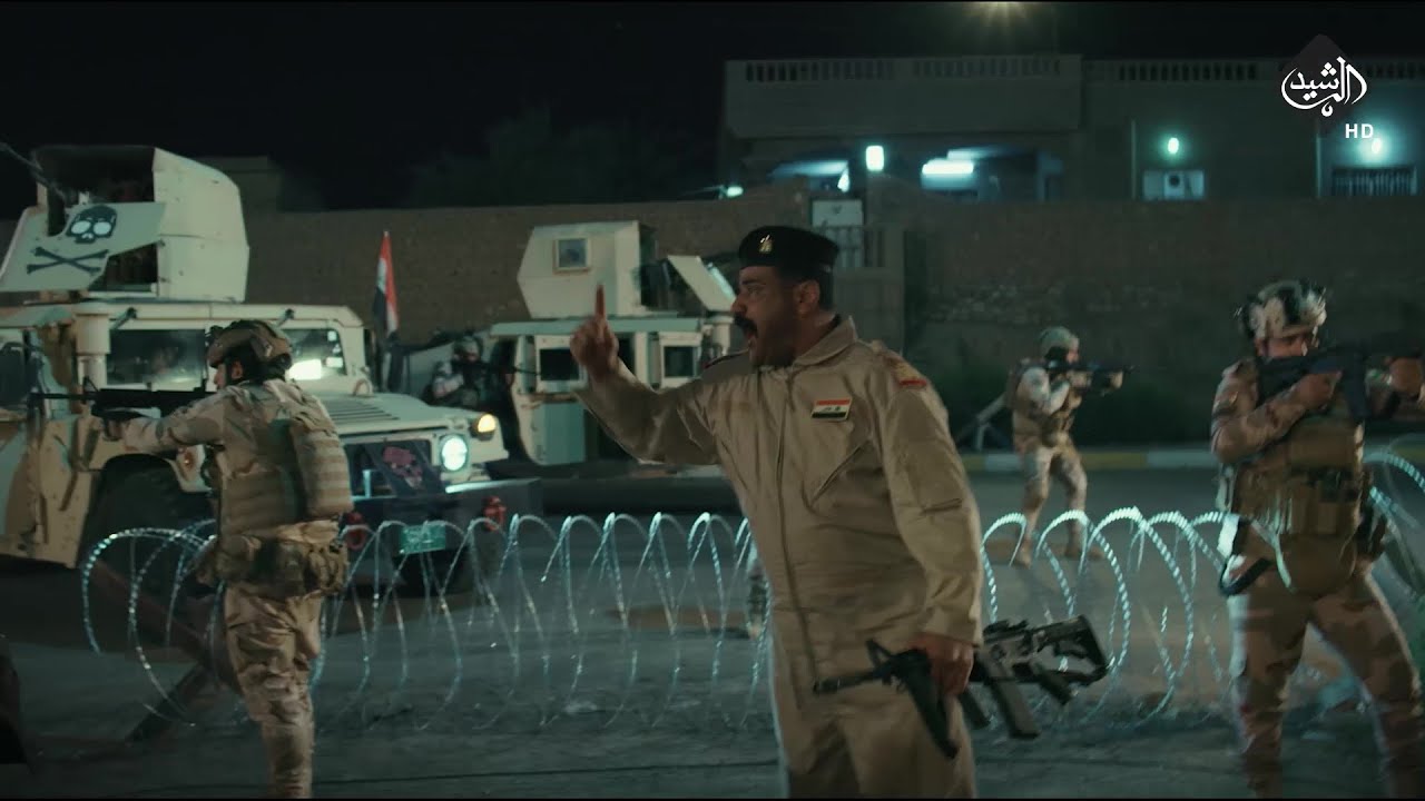 ابو الغيرة الرائد علي النداوي يثأر لاستشهاد احد جنوده #الساتر_الغربي