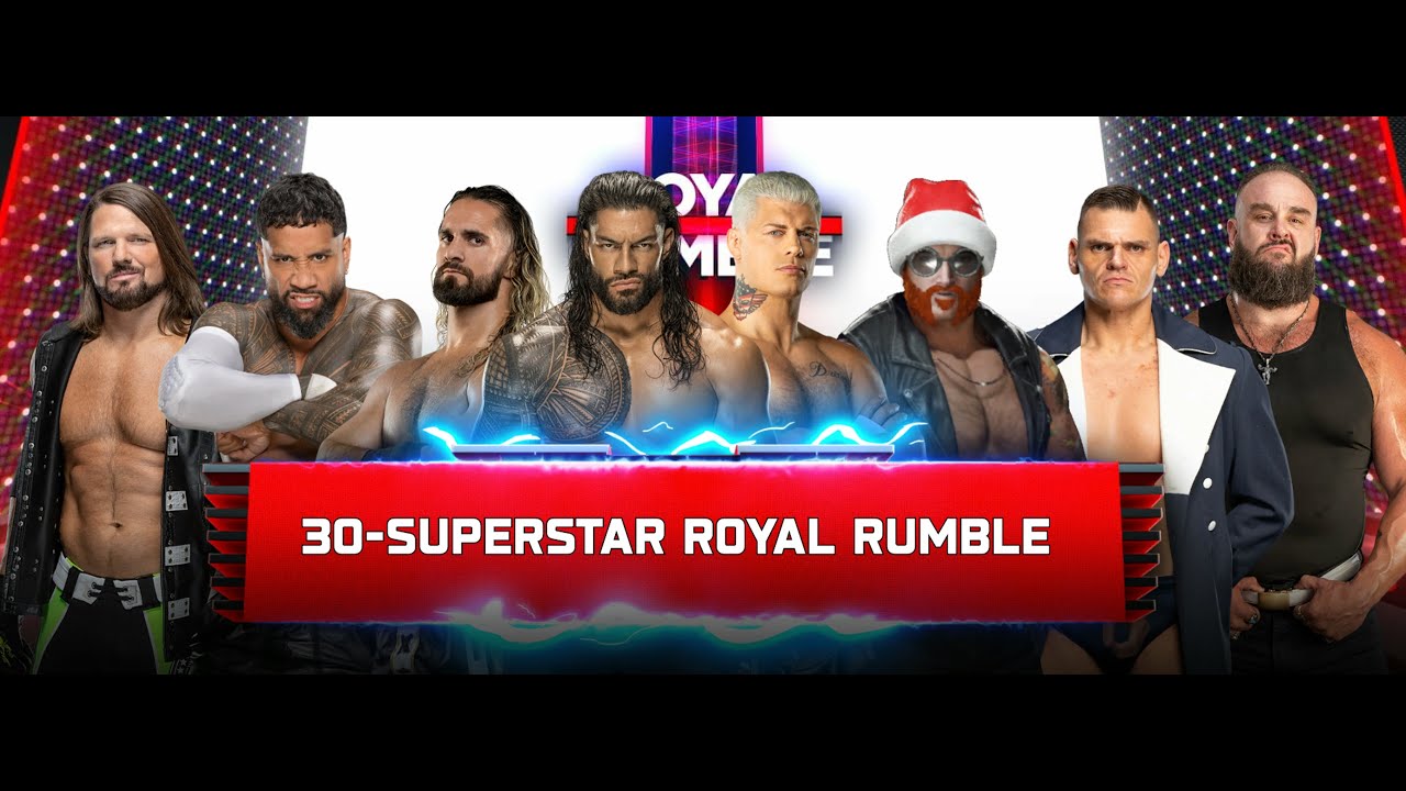 30 Man Royal Rumble from St Petersburg, Florida
