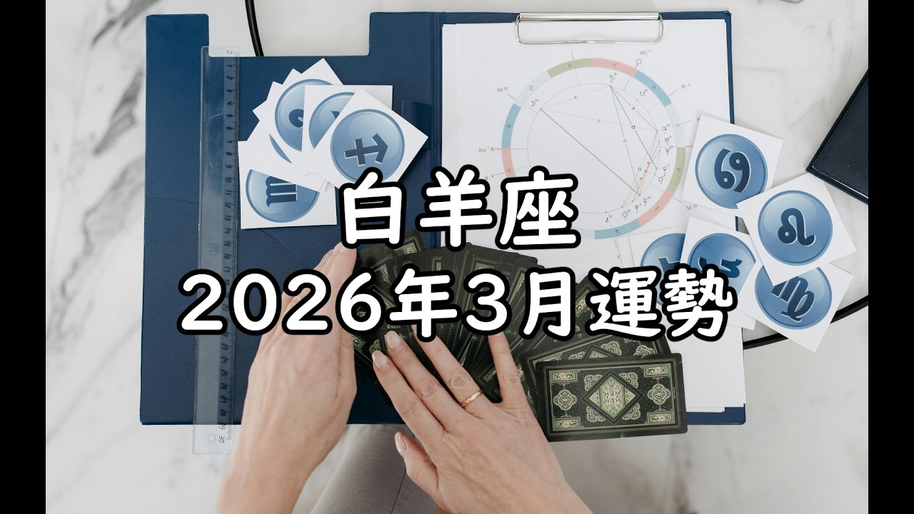白羊座2026年3月運勢🔮+指引📿