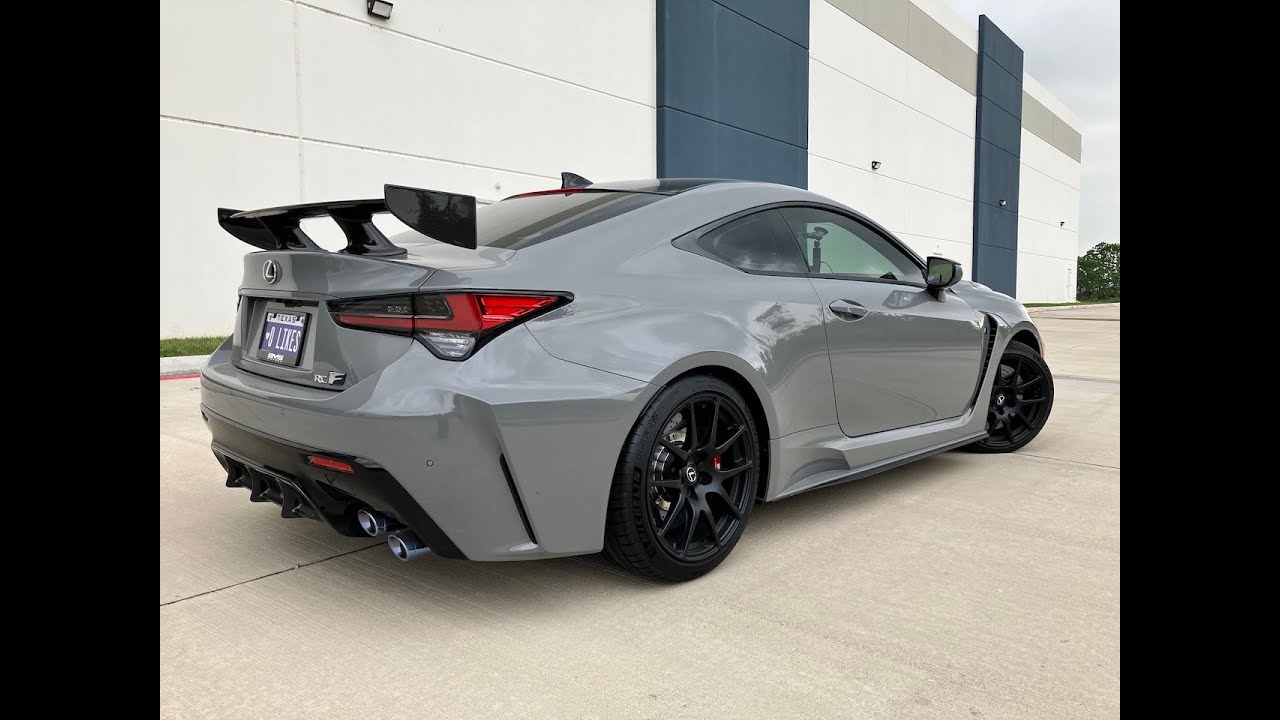RCF Track Edition Lexus Spare Wheel Mod!!