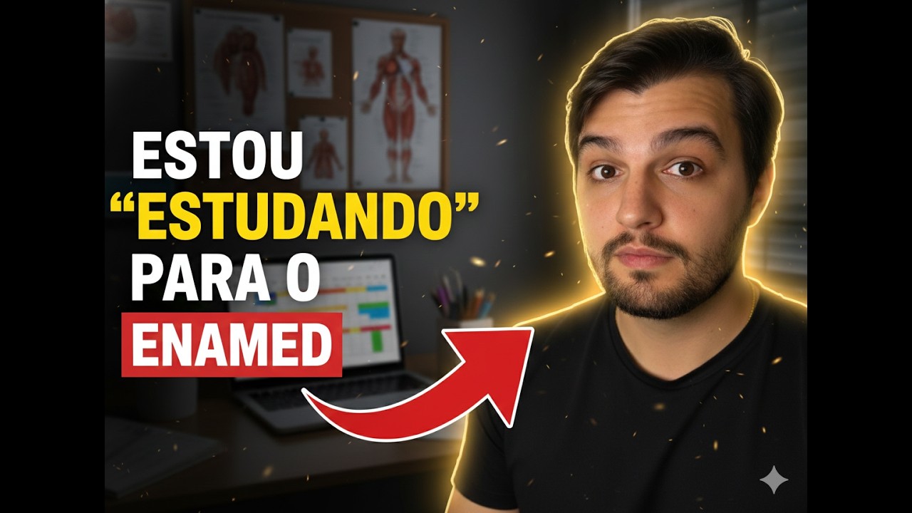 Como estudar para o ENAMED 4º ano (Para não ficar para trás)
