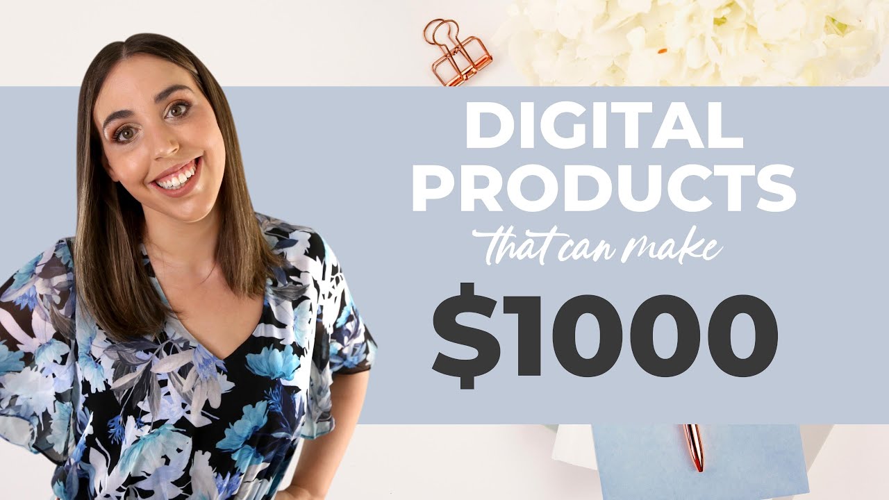 10 digital products that can make you $1000🤑 What digital products to sell online | Course Creation