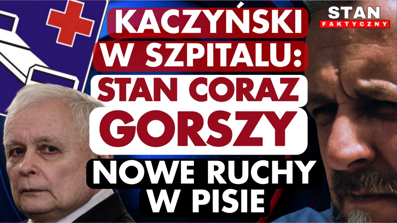 ZAPALENIE PŁUC❓Hospitalizacja Kaczyńskiego PRZECIĄGA SIĘ &mdash; co NAPRAWDĘ DZIEJE SIĘ w PiS⁉️