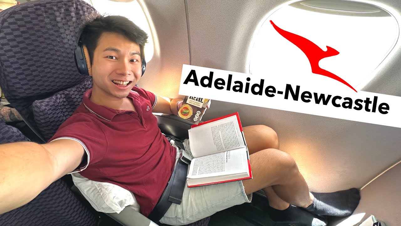 QantasLink E190 Economy: Very COMFY Ride 🥰