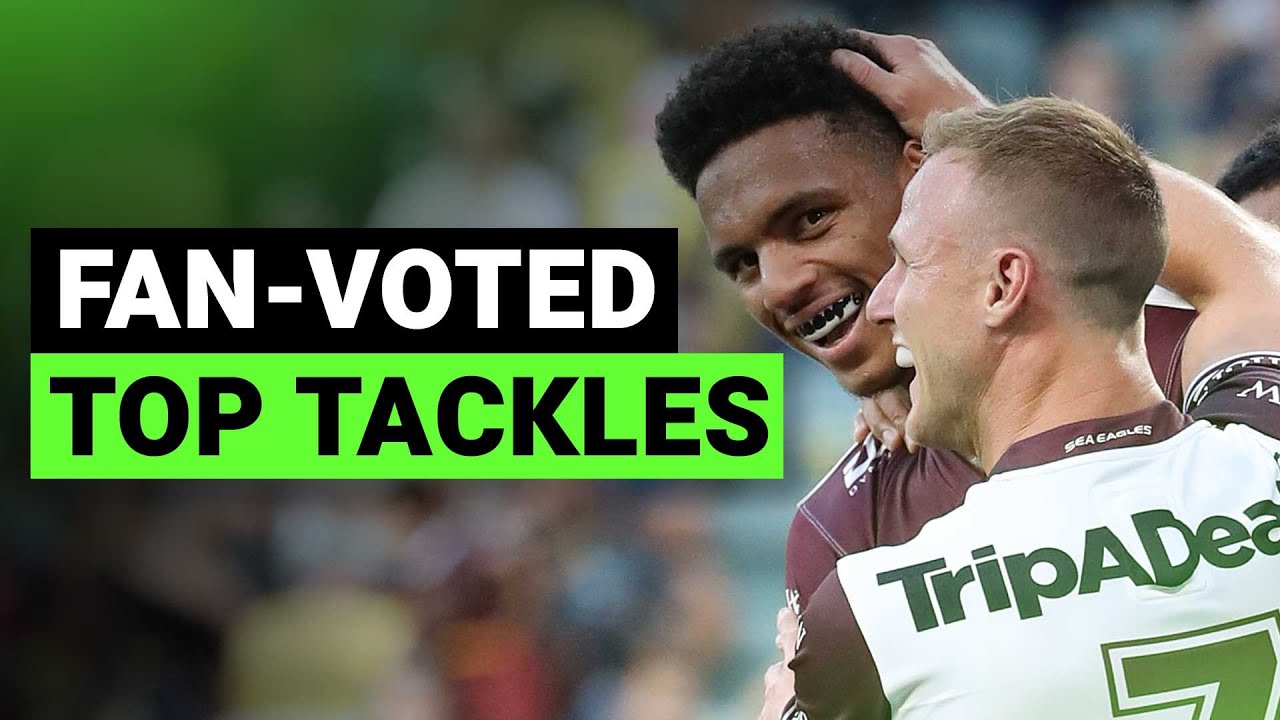 NRL Highlights | Fan-voted top tackles from the 2021 NRL season