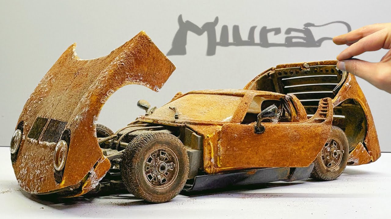 Restoration Abandoned Lamborghini Miura | Full Restoration Lamborghini Supercar.