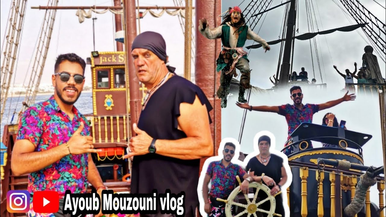 (vlog 9)عشنا أحسن مغامرات في سفينة Jack sparrow سفينة القراصنة