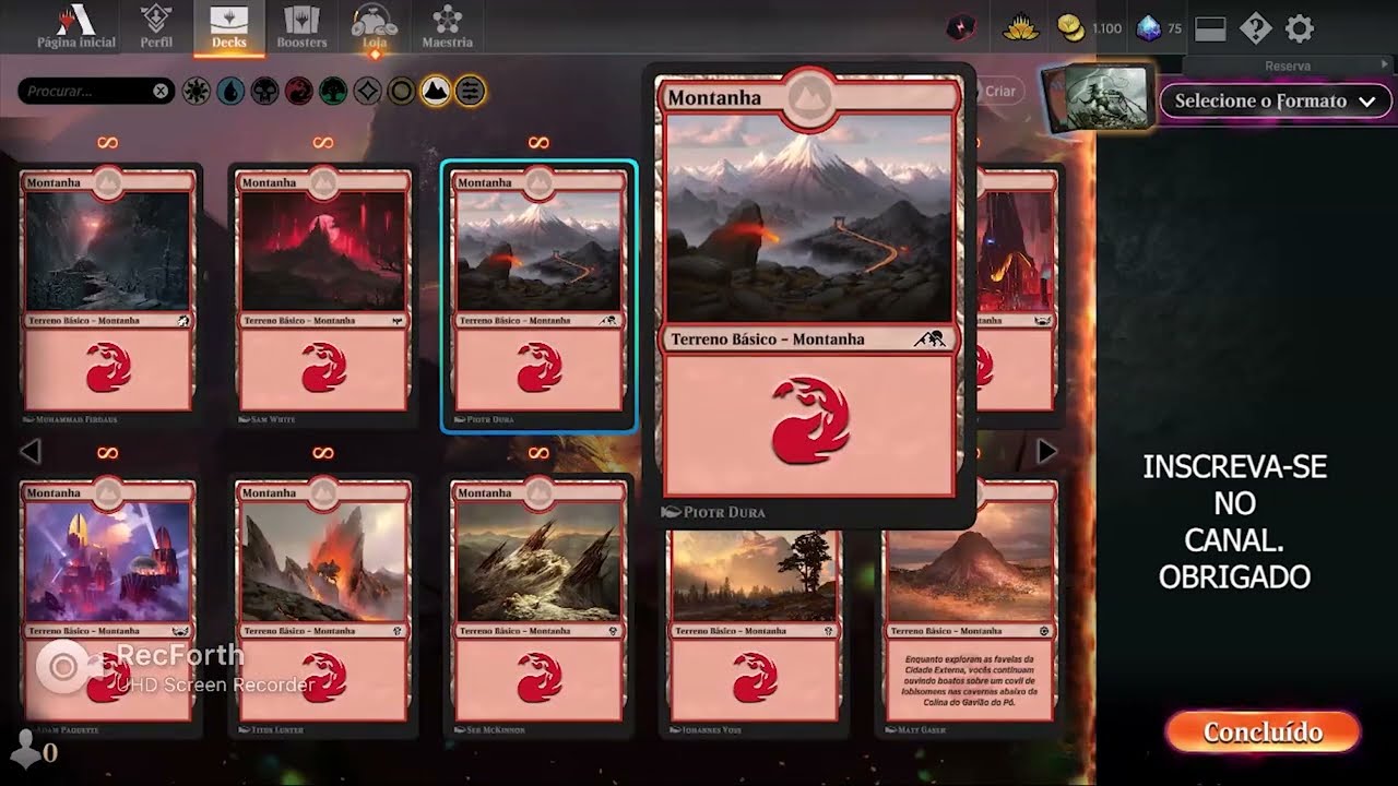 Magic Arena #5 | Montei um Deck Verde & Vermelho | Magic The Gathering