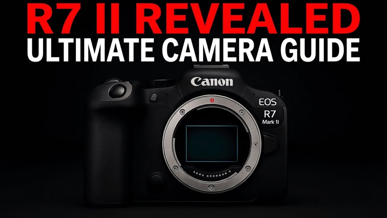 Canon EOS R7 Mark II - Flagship Mirrorless Camera Leaks Reveal!