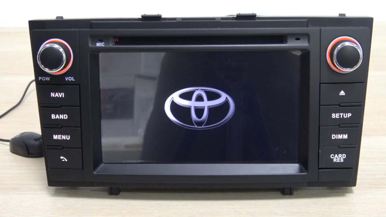 Android 8.0 Car DVD For Toyota Avensis T27 2009 - 2015 Auto GPS