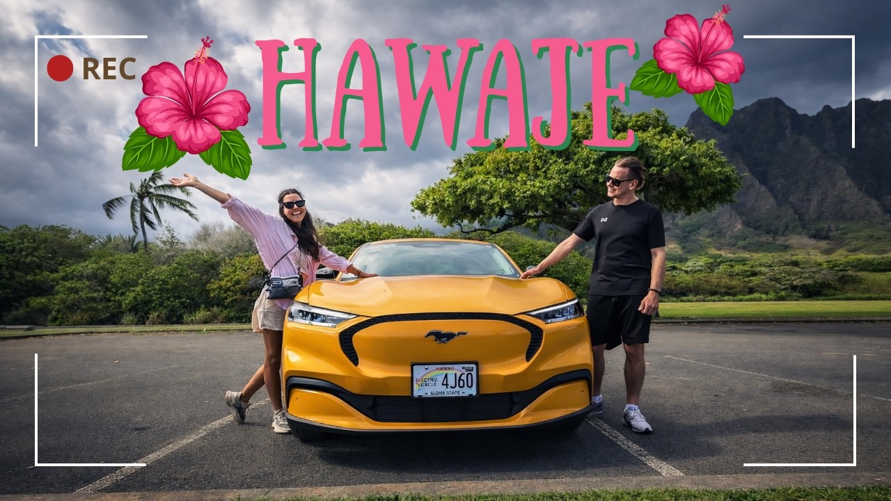 Pierwsze chwile na Hawajach – Oahu, elektryczny Mustang, rajskie plaże